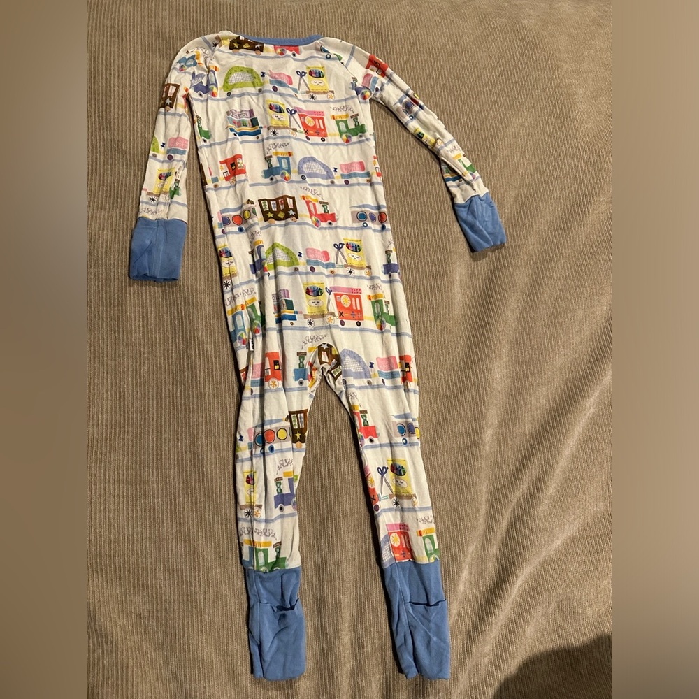 Little Sleepies Train Adventure Footie Pajama